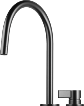 Tapwell ARM003 Brushed Black Chrome