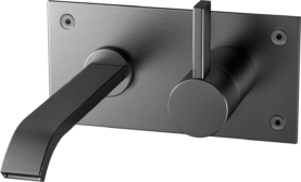 Tapwell ARM006 Brushed Black Chrome