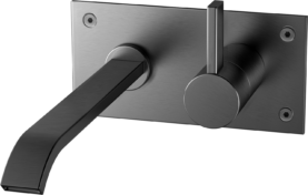 Tapwell ARM008 Brushed Black Chrome