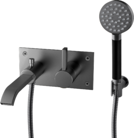 Tapwell ARM036 Brushed Black Chrome