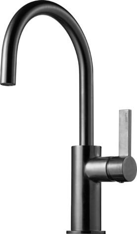 Tapwell ARM380 Brushed Black Chrome Low