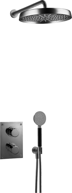 Tapwell ARM7268 ED2 Brushed Black Chrome