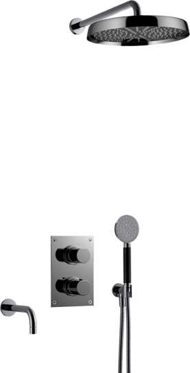 Tapwell ARM7368 ED2 Black Chrome