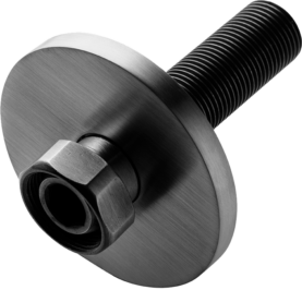 Tapwell Anslutningskoppling Brushed Black Chrome