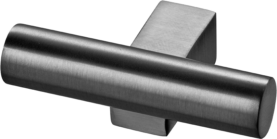 Tapwell Bar 055 Brushed Black Chrome