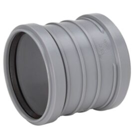 SKJUTMUFF 50 MM 2MUFF GRÅ HTP UPONOR