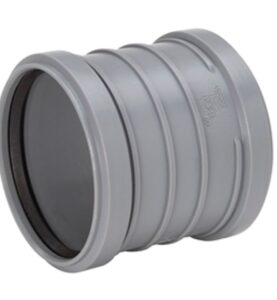 SKJUTMUFF 50 MM 2MUFF GRÅ HTP UPONOR