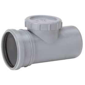 RENSRÖR 75 MM MUFF X SLÄTÄNDA GRÅ HTP UPONOR