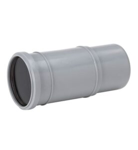 SKARVRÖR 110 MM L=235 MM MUFF X SLÄTÄNDA GRÅ HTP UPONOR