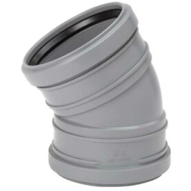 BÖJ 50 MM X 30° 2MUFF GRÅ HTP UPONOR