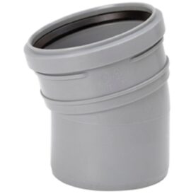 BÖJ 50 MM X 15° MUFF X SLÄTÄNDA GRÅ HTP UPONOR