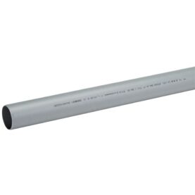 AVLOPPSRÖR 75 MM L=3 METER UTAN MUFF GRÅ HTP UPONOR