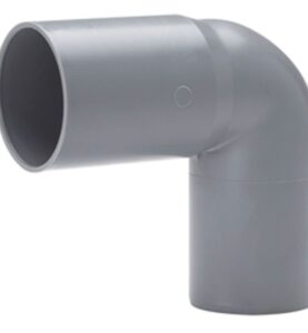 VATTENLÅSMUFF 50 MM X 90° 2SLÄTÄNDA, VINKEL GRÅ HTP UPONOR