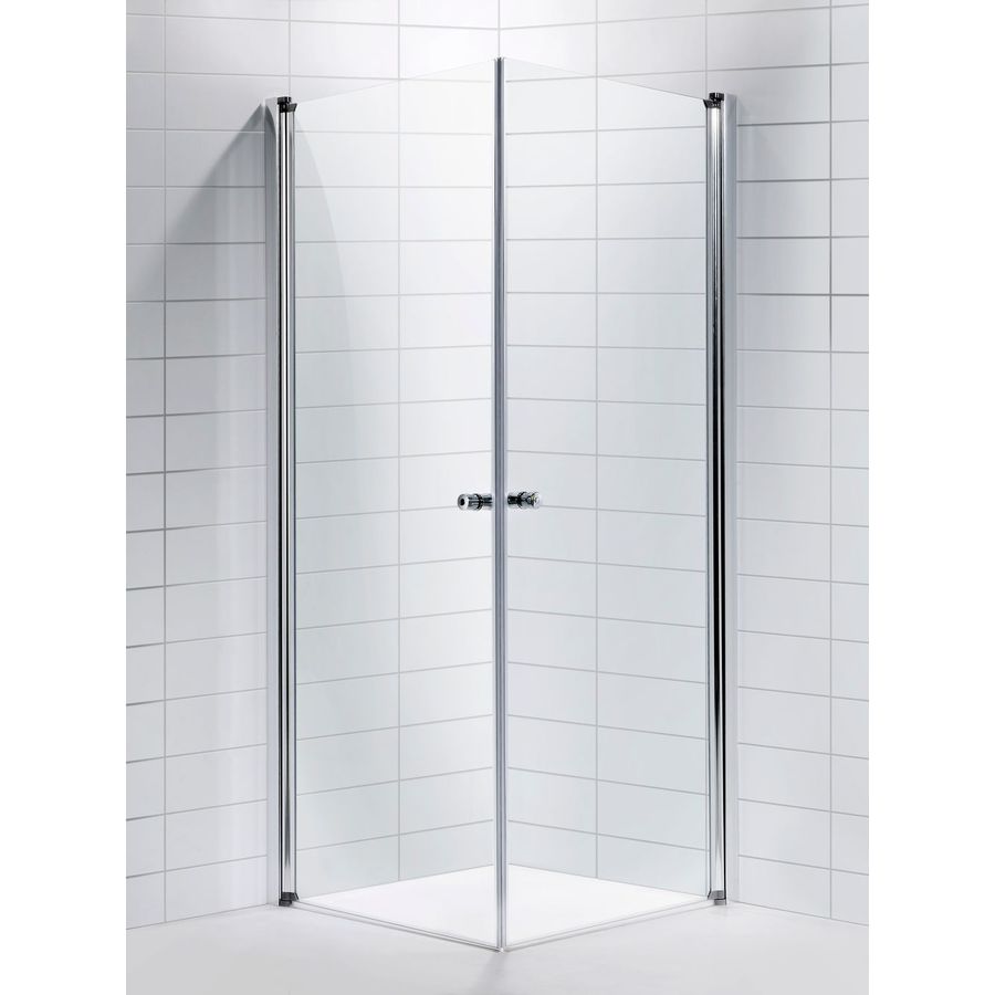 DUSCHVÄGG SOLO 78X78 RAK KOMPLETT