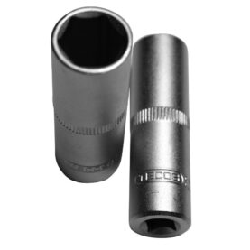 HYLSA LÅNG 1/4" FLANKDRIVE 7MM TECOS