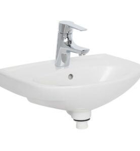 TVÄTTSTÄLLSPAKET ALTERNA 48 CM / MORA CERA VIPPVENTIL