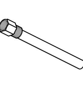 DYKRÖR 1/2X75 MÄSSING FÖR KPS DANFOSS
