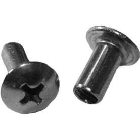 SKRUVSATS "1", 10MM ROSTFRI 2-PACK