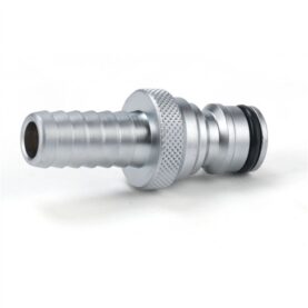 KOPPLINGSNIPPEL CLICK DN15 X 15 MM HANE X SLANGNIPPEL MATTFÖRKROMAD MED SLANGKLÄMMA