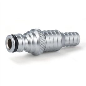 KOPPLINGSNIPPEL CLICK DN15 X 15/20 MM HANE X SLANGNIPPEL MATTFÖRKROMAD MED SLANGKLÄMMA