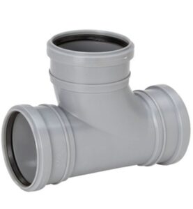 GRENRÖR 75 MM X 88,5° 3MUFF, SVÄNGT GRÅ HTP UPONOR