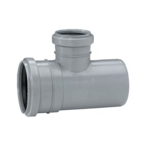 GRENRÖR 110 MM X 88,5° 2MUFF X SLÄTÄNDA GRÅ HTP UPONOR