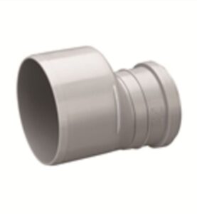 FÖRMINSKNING 110X75 MM SLÄTÄNDA X MUFF, EXCENTRISK GRÅ HTP UPONOR