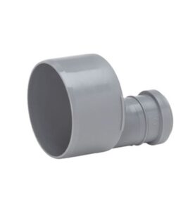 FÖRMINSKNING 110X50 MM SLÄTÄNDA X MUFF, EXCENTRISK GRÅ HTP UPONOR