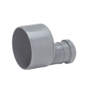 FÖRMINSKNING 75X32 MM SLÄTÄNDA X MUFF, EXCENTRISK GRÅ HTP UPONOR