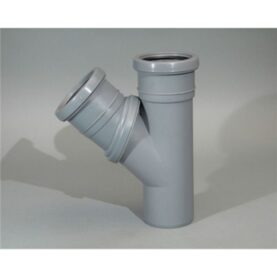 GRENRÖR JOTIFLEX 75 MM X 45 - 90° 2MUFF, FLEXIBEL GRÅ