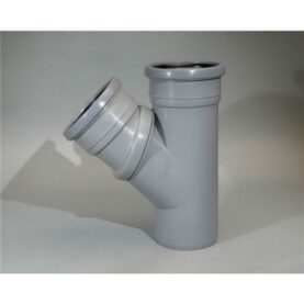 GRENRÖR JOTIFLEX 110 MM X 45 - 90° 1MUFF, FLEXIBEL GRÅ