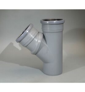 GRENRÖR JOTIFLEX 110 MM X 45 - 90° 1MUFF, FLEXIBEL GRÅ