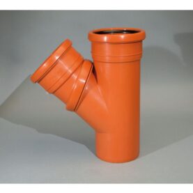 GRENRÖR JOTIFLEX 110 MM X 45 - 90° 3MUFF, FLEXIBEL RÖDBRUN