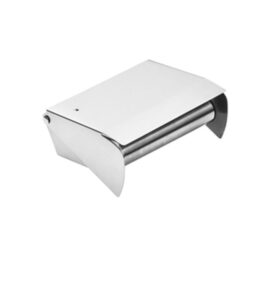 TOALETTPAPPERSHÅLLARE PICTO MED FJÄDRANDE LOCK BORSTAT ROSTFRITT STÅL SJÄLVHÄFTANDE 3M TAPE ALTERNA