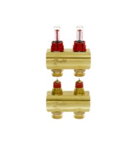 GOLVVÄRMEFÖRDELARE FHF G20 2+2 FL.IND DANFOSS