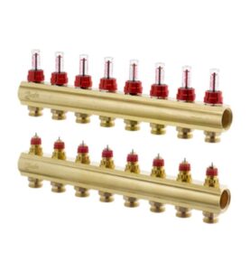 GOLVVÄRMEFÖRDELARE FHF G20 8+8 FL.IND DANFOSS