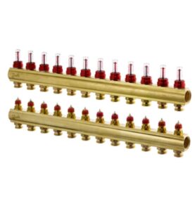 GOLVVÄRMEFÖRDELARE FHF G20 12+12 DANFOSS