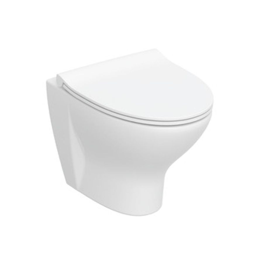 VÄGGHÄNGD WC SPIRA STYLE RIMFREE HÅRDSITS SCQR VIT IFÖ CLEAN EFF3