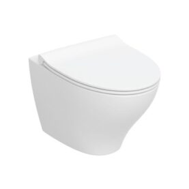 MODERN VÄGGHÄNGD WC SPIRA RIMFREE HÅRDSITS SCQR VIT IFÖCLEAN EFF3