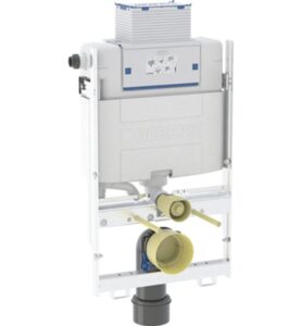 GIS FIXTUR OMEGA 87 CM FÖR VÄGGHÄNGD WC MED OMEGA CISTERN PEX-ANSL