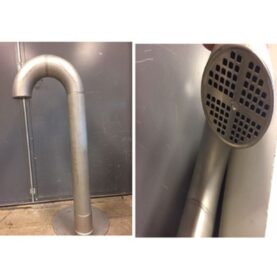 SVANHALS/AVLUFTARE PREMIUM RF Ø110 BLUCHER