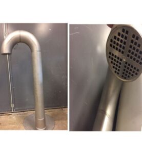 SVANHALS/AVLUFTARE PREMIUM RF Ø110 BLUCHER