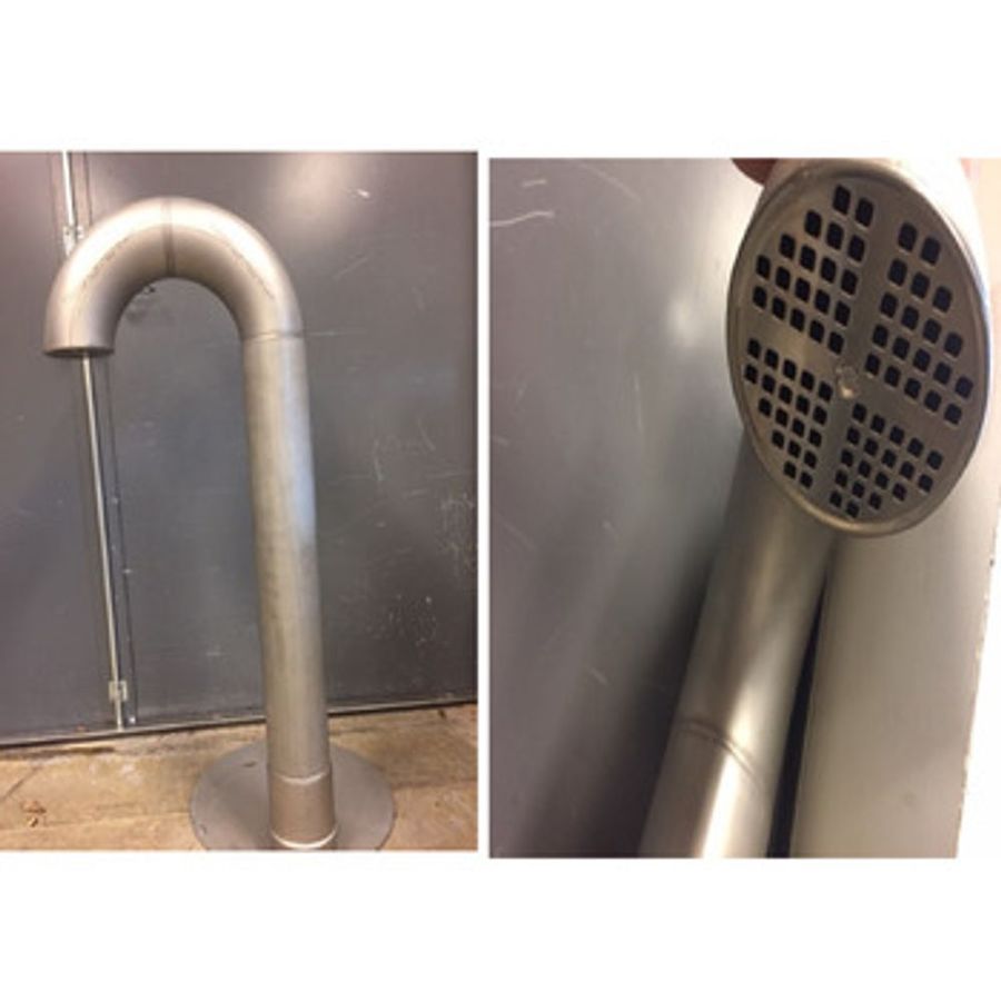 SVANHALS/AVLUFTARE PREMIUM RF Ø110 BLUCHER