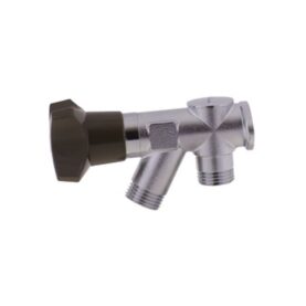 TAPPVENTIL MED VÄGGFÄSTE MORA/FMM