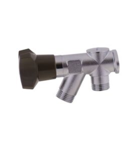 TAPPVENTIL MED VÄGGFÄSTE MORA/FMM