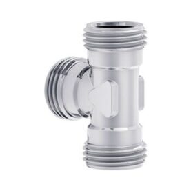 KOPPLINGSDEL, FÖRKROMAD, BLYFRI T-RÖR,G15XG15XG15 TRIO