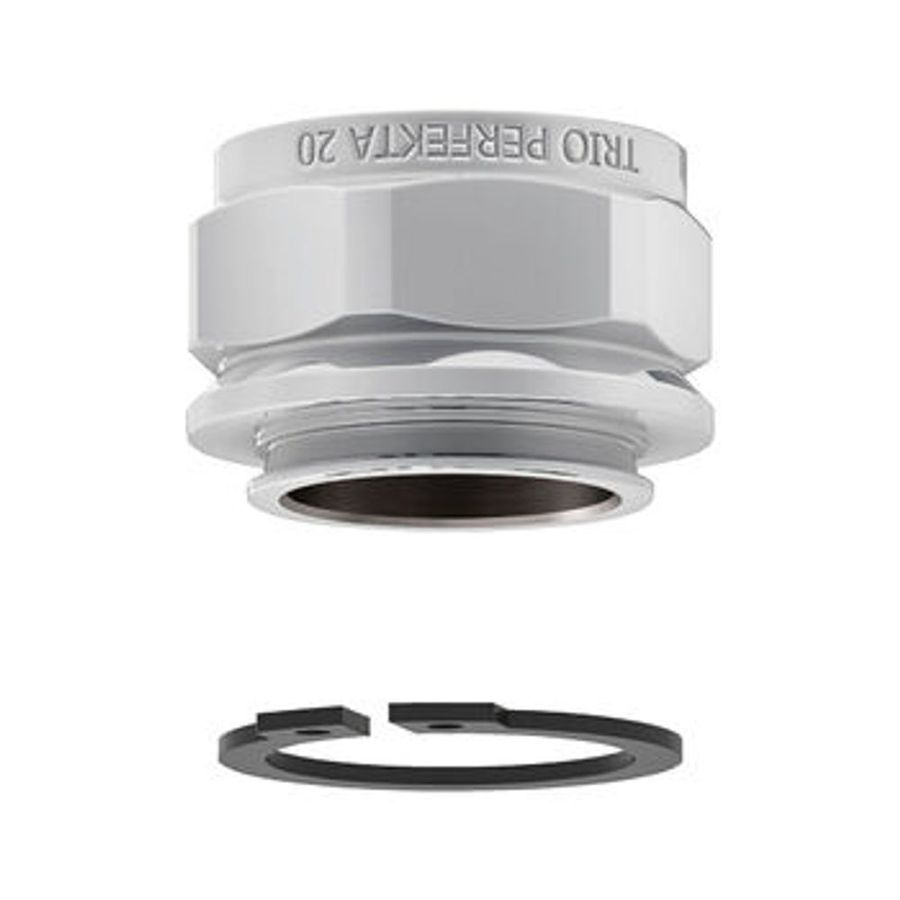 KOPPLINGSMUTTER, FÖRKROMAD, BLYFRI G20 X 20 MM TRIO