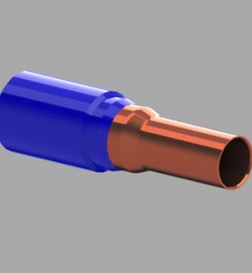 ÖVERGÅNG STYCKE 26,9/22U STÅL/CU VEXVE