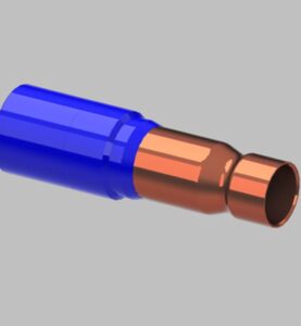 ÖVERGÅNG STYCKE 33,7/22U STÅL/CU VEXVE