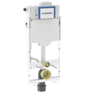 GIS FIXTUR VÄGGHÄNGD WC 114CM MED SIGMA CISTERN 12CM PEX-ANSLUTNING